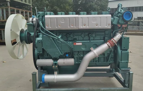 Novo motor diesel de caminhão HOWO Wd615.47 371HP 336HP 420HP peças de caminhão