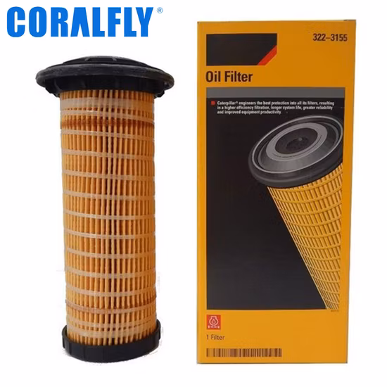 Filtro de óleo de peças de motor de caminhão por atacado de fábrica 1r0726 para Cat